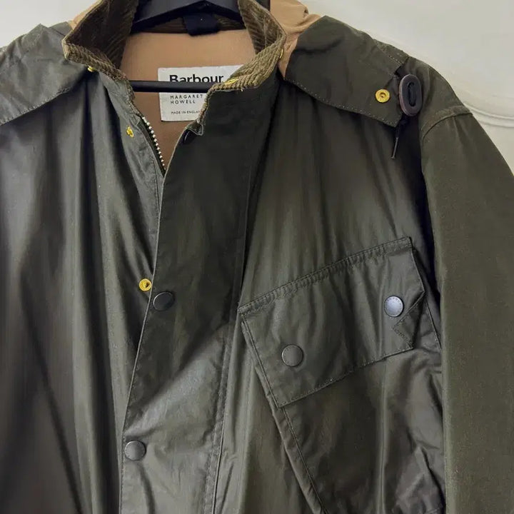 [BUNJANG] Barbour Margaret Howell A7 Wax Jacket Olive / 바버 마가렛호웰 A7 왁스자켓 M사이즈 Olive