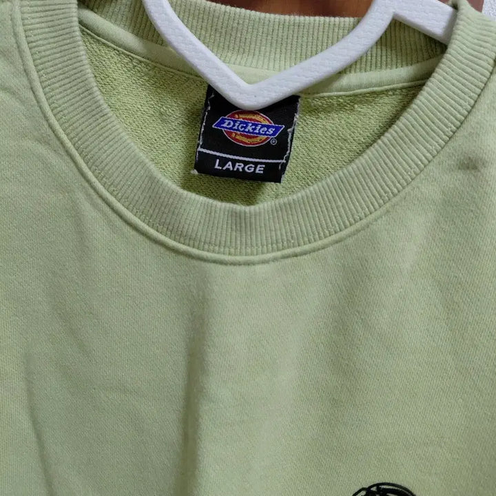 [BUNJANG] Dickies Long Sleeve T-Shirt Yellow Green (L) / 디키즈 긴팔티 (L)