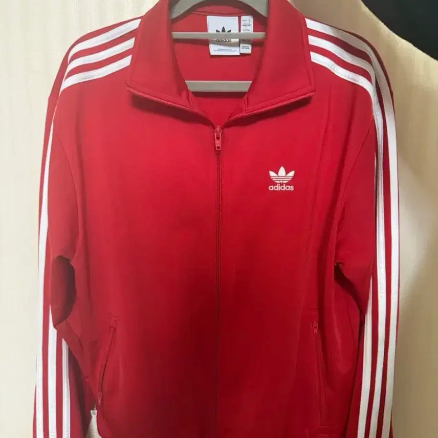 [BUNJANG] Adidas Three Stripes Track Top Red M / 아디다스 삼선 트랙탑 레드 M 네고가능