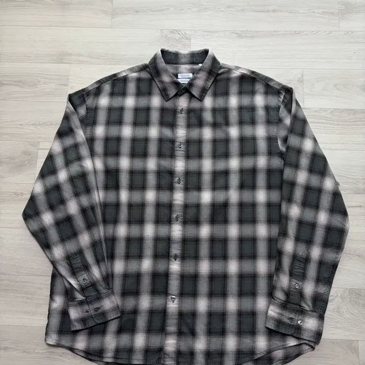 [BUNJANG] Woodby Ombre Check Shirt Size 2 / 우드비 옴브레 체크 셔츠 2사이즈 판매