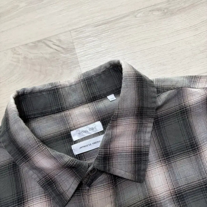 [BUNJANG] Woodby Ombre Check Shirt Size 2 / 우드비 옴브레 체크 셔츠 2사이즈 판매