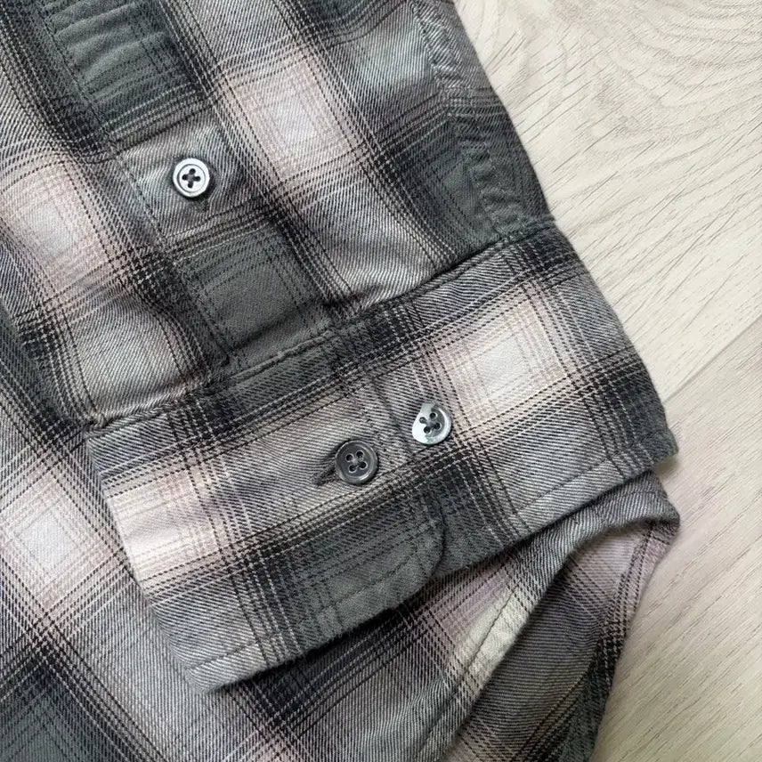 [BUNJANG] Woodby Ombre Check Shirt Size 2 / 우드비 옴브레 체크 셔츠 2사이즈 판매