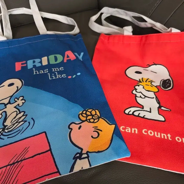 [BUNJANG] Snoopy Eco Bag / 스누피 에코백(1개가격)