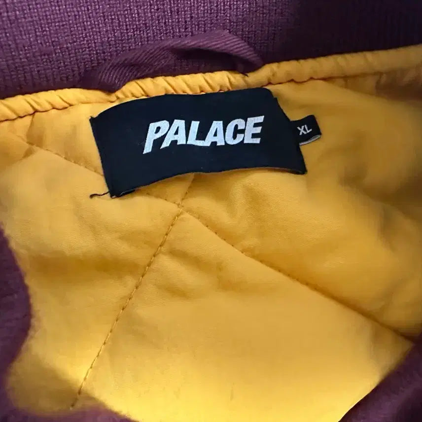 [BUNJANG] Palace Goat Varsity Jacket Burgundy / [XL] 팔라스 고트 바시티 자켓 버건디