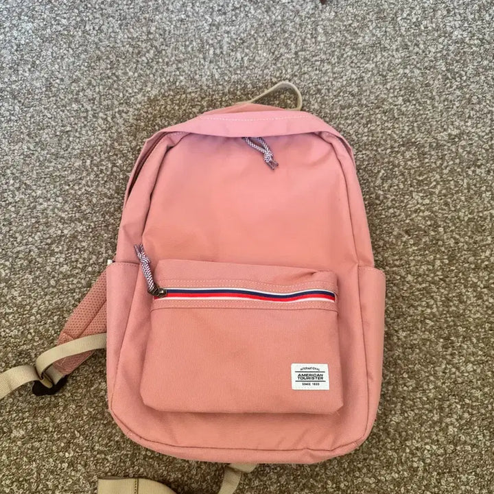 [BUNJANG] American Tourister Pink Backpack / 아메리칸투어리스터 핑크 백팩