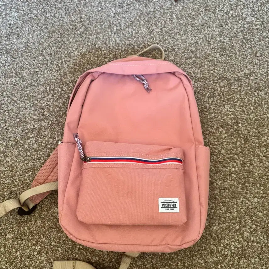 [BUNJANG] American Tourister Pink Backpack / 아메리칸투어리스터 핑크 백팩