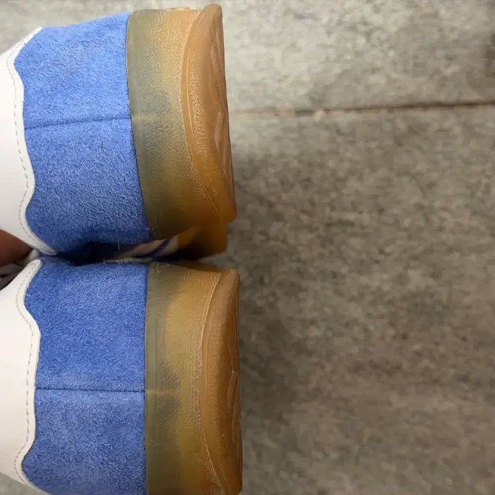 [BUNJANG] Adidas Gazelle Indoor Blue Sneakers / 아디다스 가젤 인도어 블루 265