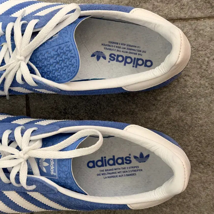 [BUNJANG] Adidas Gazelle Indoor Blue Sneakers / 아디다스 가젤 인도어 블루 265