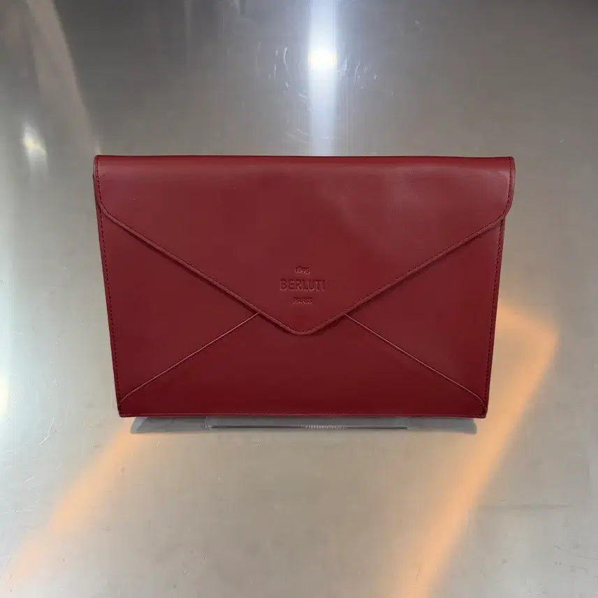 [BUNJANG] Berluti Suede Leather Clutch / 벨루티 레더 스웨이드 클러치 A급