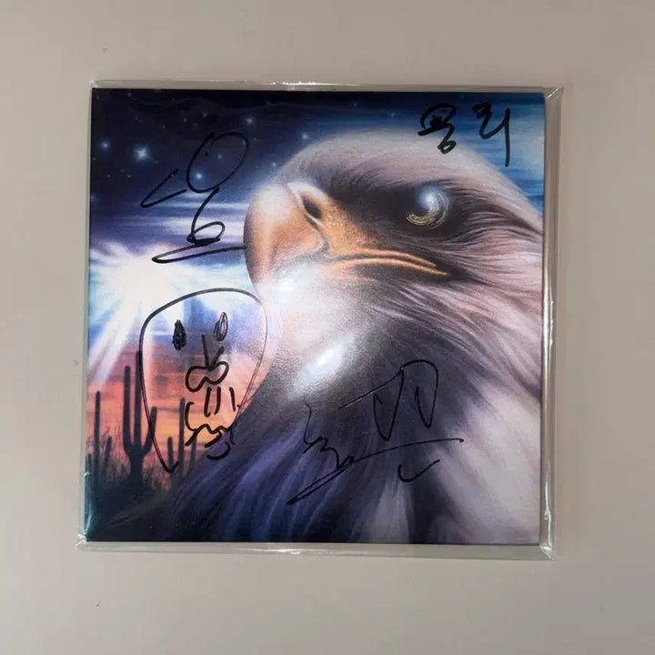 [BUNJANG] Silica Gel Desert Eagle Signed CD / 실리카겔 데저트이글 desert eagle 싸인cd