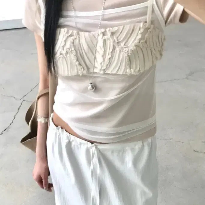 [BUNJANG] Bustier Bra Top (2 Colors) / <새상품> 뷔스티에 브라 탑 2color