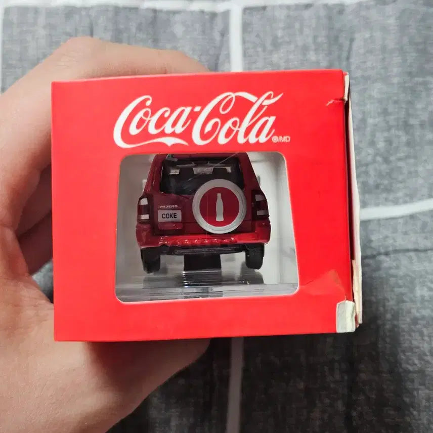 [BUNJANG] 1:64 Coca-Cola Mitsubishi Pajero 2004 Diecast Model / 1:64 1/64 코카콜라 미쓰비시 파제로 2004 다이캐스트