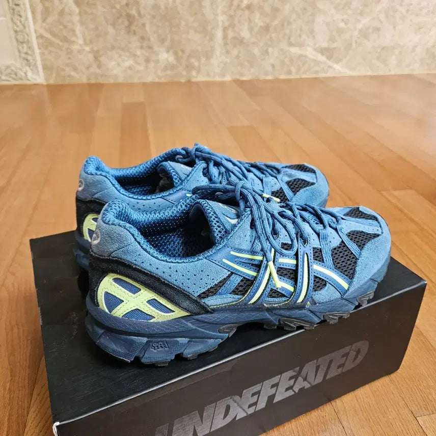 [BUNJANG] ASICS Gel-Sonoma 15-50 Azure Black Running Shoes / 아식스 젤소노마 15-50 아쥬레블랙