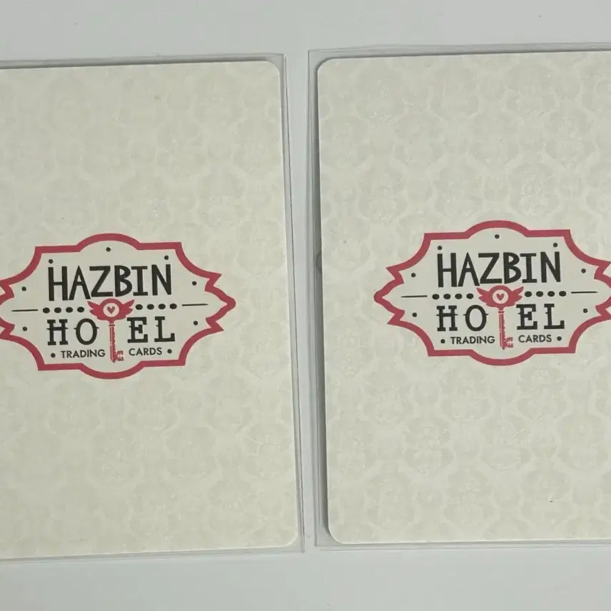 [BUNJANG] HAZBEAN HOTEL 17/18 White Foil Trading Card Bundle Set / 해즈빈호텔 17/18번 화이트 포일 트레이딩 카드 일괄 굿즈