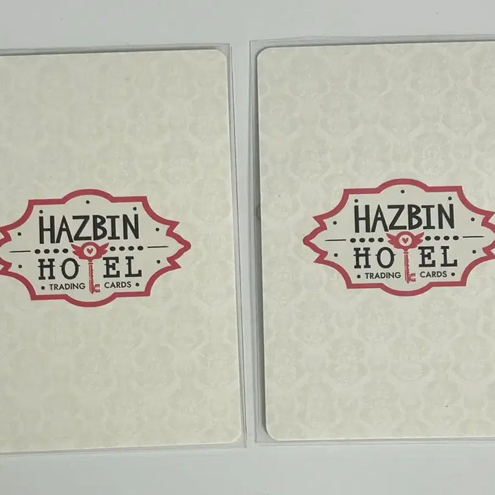 [BUNJANG] HAZBEAN HOTEL 17/18 White Foil Trading Card Bundle Set / 해즈빈호텔 17/18번 화이트 포일 트레이딩 카드 일괄 굿즈