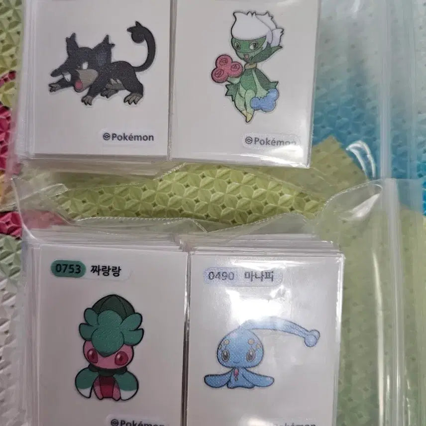 [BUNJANG] Pokemon Season 4 Tteokbokki Sticker Full Set / 포켓몬 띠부씰 시즌4 전종 세트 205000원