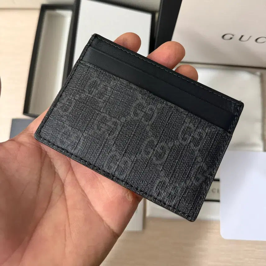 [BUNJANG] Gucci Snake Card Wallet Black / [풀구성] 구찌 스네이크 카드지갑 블랙