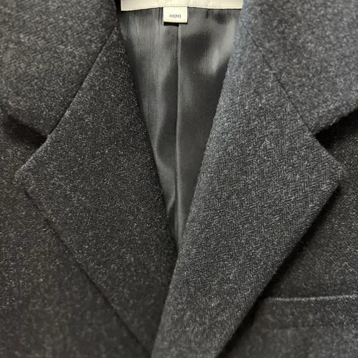 [BUNJANG] Toniewek Signature Blazer Charcoal Herringbone M / 토니웩 / 시그니처 블레이저 차콜 헤링본 / M