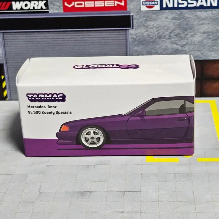 [SOLD OUT] 1:64 1/64 타막웍스 벤츠 SL500 Koenig 다이캐스트