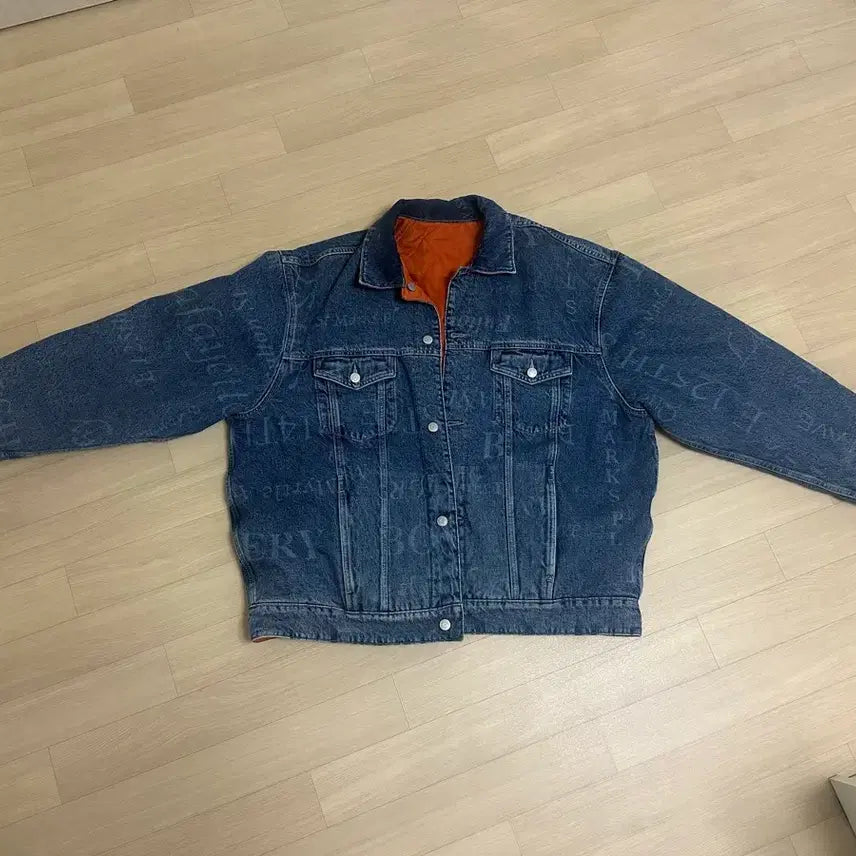 [BUNJANG] Supreme x Martine Rose Reversible Trucker Jacket Washed Blue / [XL] 슈프림 x 마틴 로즈 리버시블 트러커 자켓 워시드 블루