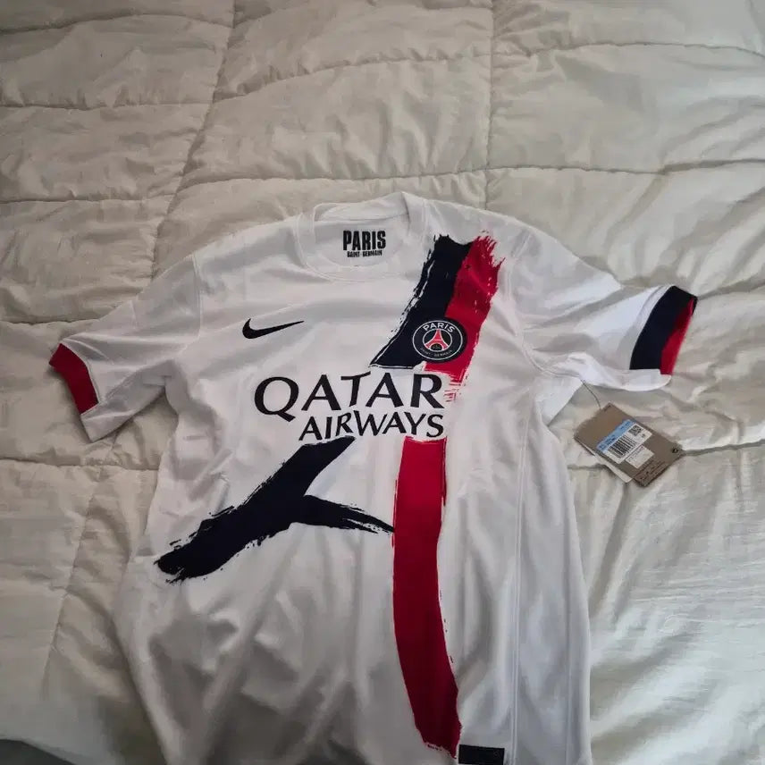 [BUNJANG] Paris Saint-Germain 24/25 Away Jersey - Medium / (새상품)파리생제르망 24/25 어웨이 M