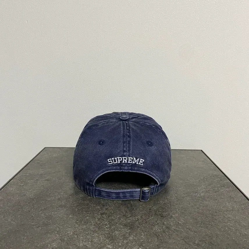 [BUNJANG] Supreme S Logo Ball Cap Navy / (OS) 슈프림 S로고 볼캡 모자 피그먼트 네이비