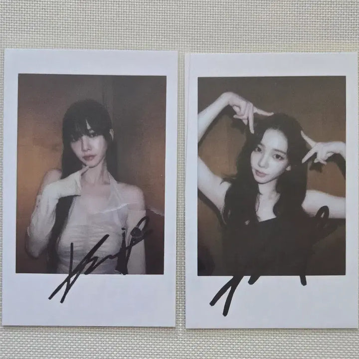 [BUNJANG] 에스파 리치맨 팝머치 팬싸 포카 카리나 폴라 일괄양도 / 에스파 리치맨 팝머치 팬싸 포카 카리나 폴라 일괄양도