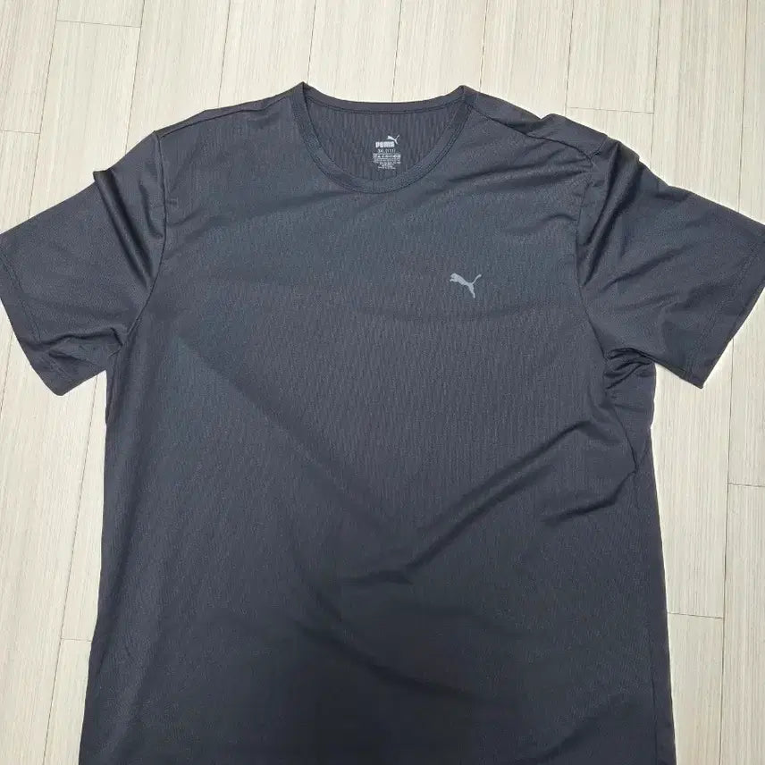 [BUNJANG] Puma Functional Short Sleeve T-Shirt Dark Gray (Size 115) / 푸마 기능성 반팔 티셔츠 115 다크그레이