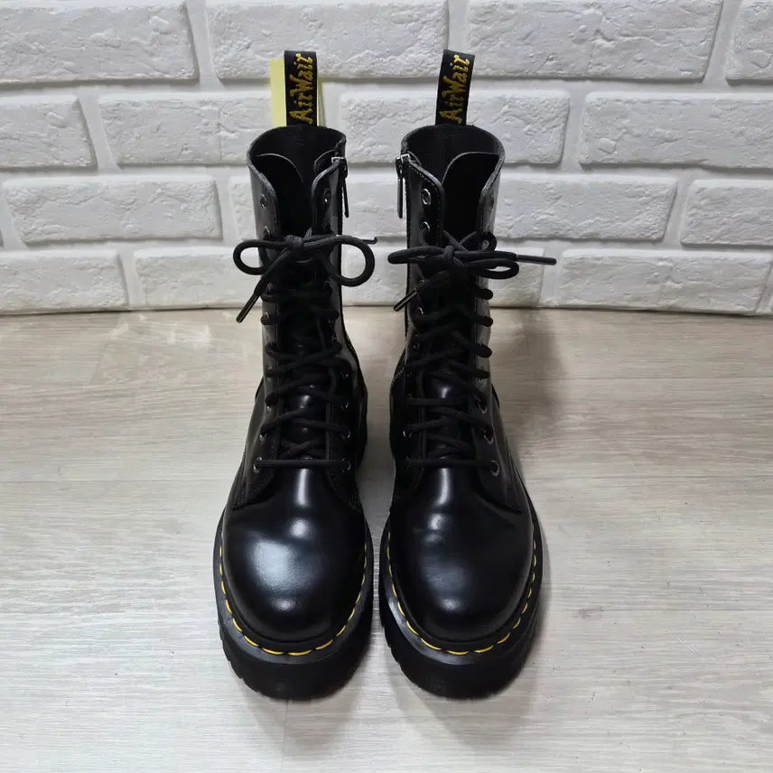 [BUNJANG] Dr. Martens Jadon Hi 10 Eyelet Boots 230mm / 닥터마틴 제이든하이 10홀 워커 230mm