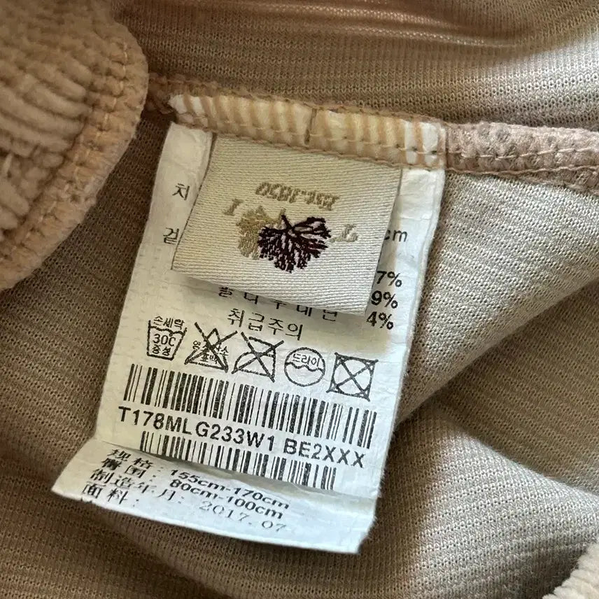 [BUNJANG] Thursday Island Beige Corduroy Pants FREE Size / 새상품 Thursday Island 베이지 코듀로이 팬츠 FREE