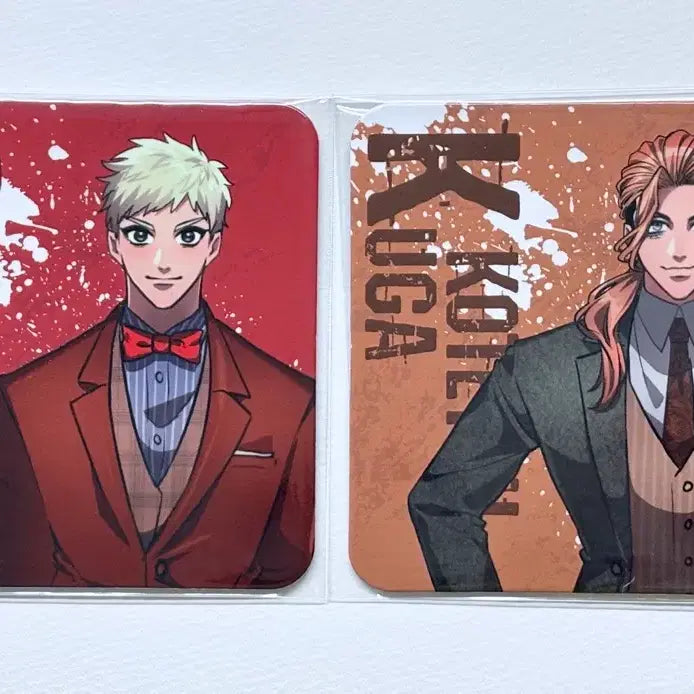 [BUNJANG] Human Bug University Kuga &amp; Sako Coaster Set / 휴먼버그대학교 굿즈 쿠가&amp;사코