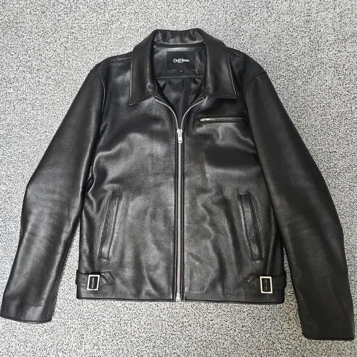 [BUNJANG] Dopejason L Lambskin One-Way Button Jacket / 도프제이슨 L 램스킨(양가죽) 원way버튼