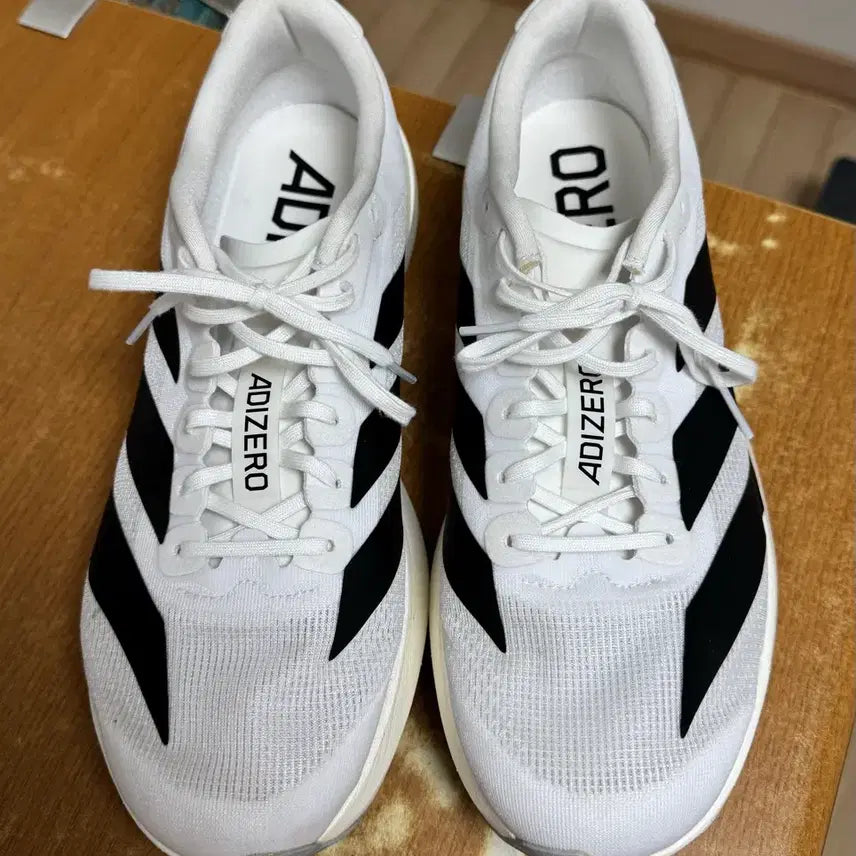 [BUNJANG] Adidas EvoSL White Running Shoes / 아디다스 에보SL 화이트 285 신품급