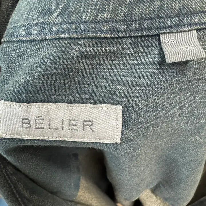 [BUNJANG] Vellie City Nomad Denim Short Sleeve Shirt / 벨리에 시티 노마드 데님 숏 슬리브 셔츠 빈티지 인디고