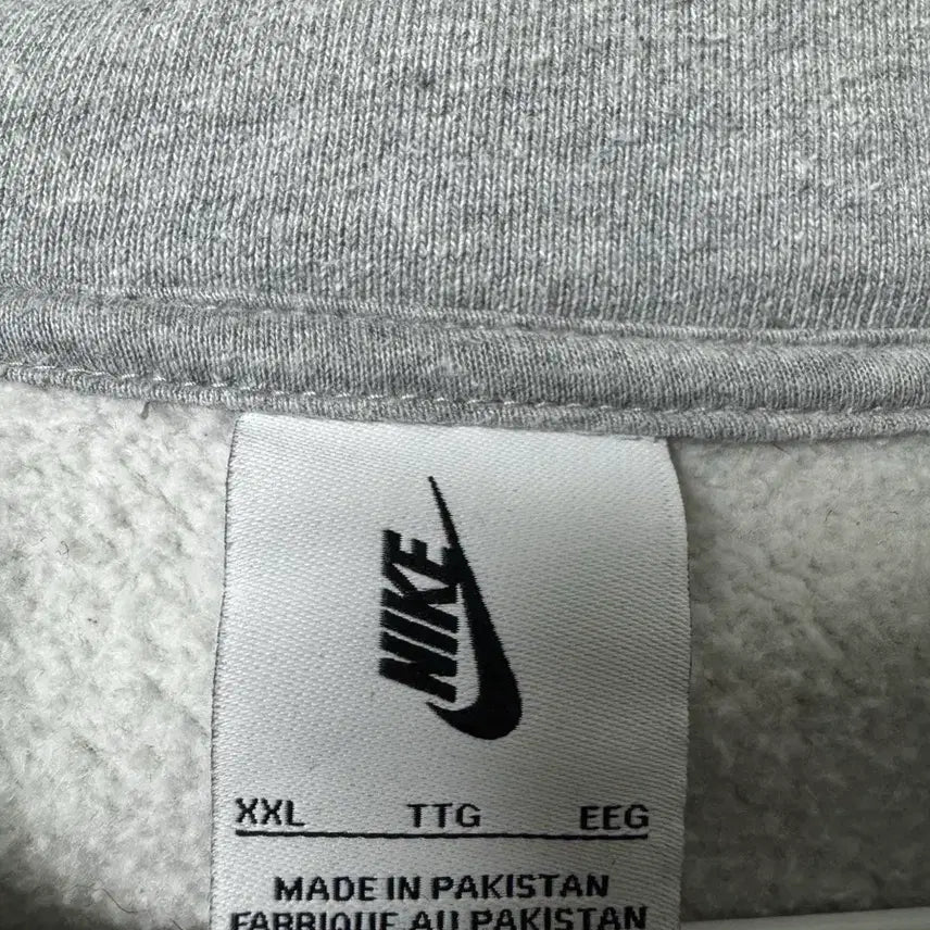 [BUNJANG] Nike NRG Solo Swoosh Half-Zip Gray 2XL / 나이키NRG 솔로스우시 반집업 그레이 2XL