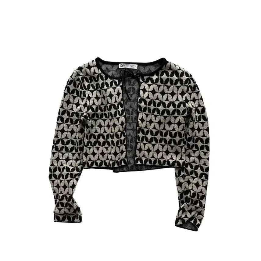 [BUNJANG] ZARA Short Pattern Cardigan / 자라 가디건