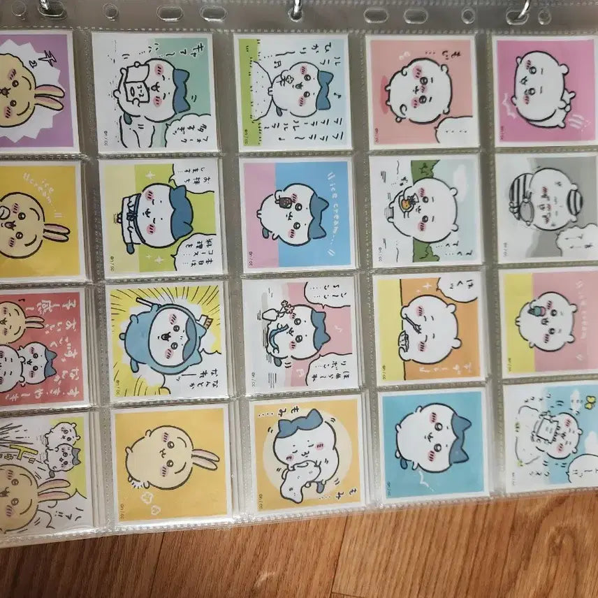 [BUNJANG] Chiikawa Seal Sticker Set / 치이카와 씰스티커 세트 판매 (세트당 1~100번)