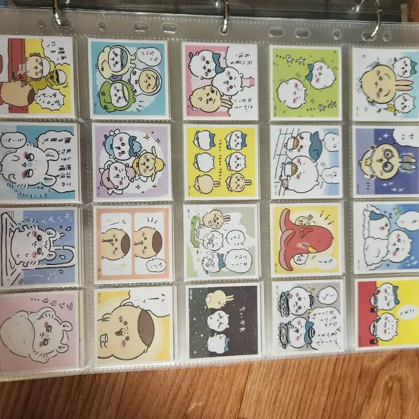 [BUNJANG] Chiikawa Seal Sticker Set / 치이카와 씰스티커 세트 판매 (세트당 1~100번)