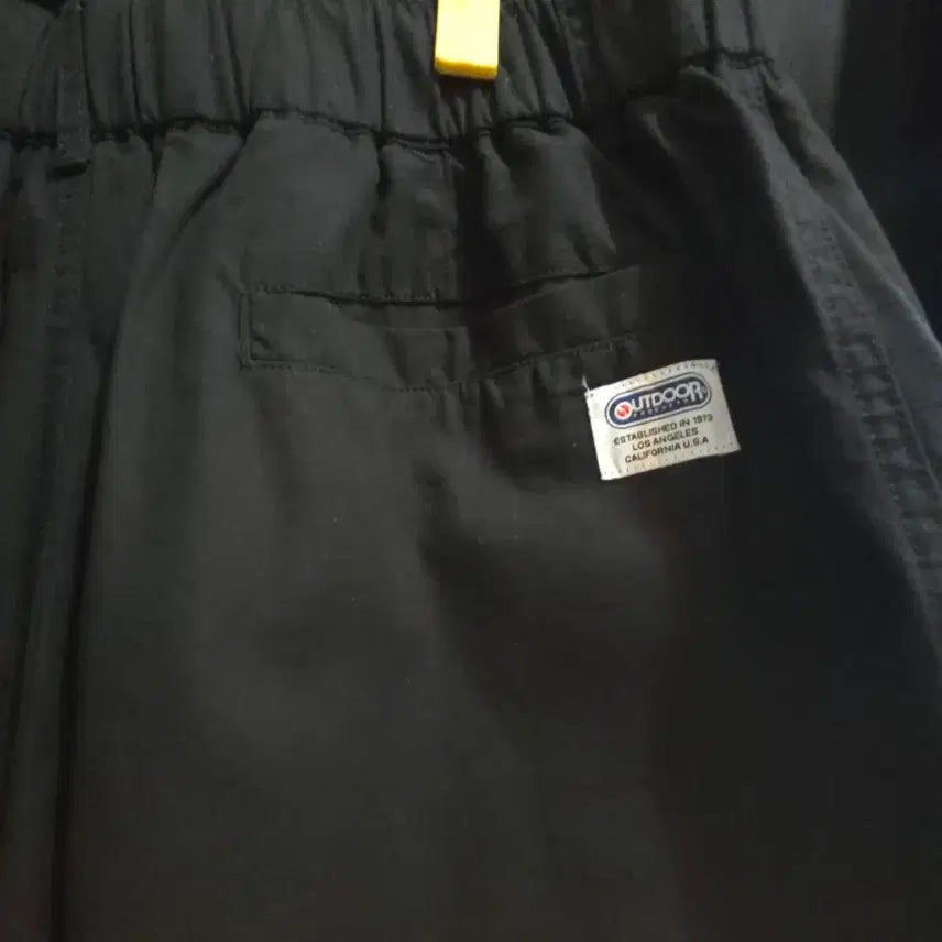 [BUNJANG] Outdoor Products Belted Pants - Black M Size / 아웃도어 프로덕츠 벨티드 팬츠