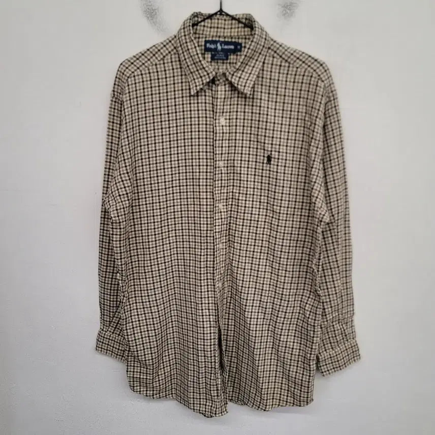 [BUNJANG] Polo Ralph Lauren Checkered Shirt / [100/L] Polo 폴로 랄프로렌 체크 셔츠