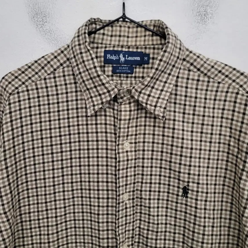 [BUNJANG] Polo Ralph Lauren Checkered Shirt / [100/L] Polo 폴로 랄프로렌 체크 셔츠