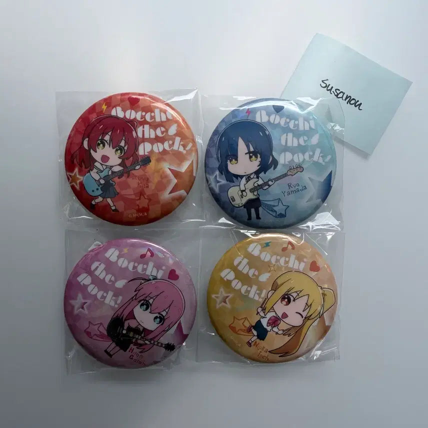 [BUNJANG] Bocchi the Rock! Daewon Media Can Badge / [봇치 더 록!] 대원앤북 봇치더록 캔밴지
