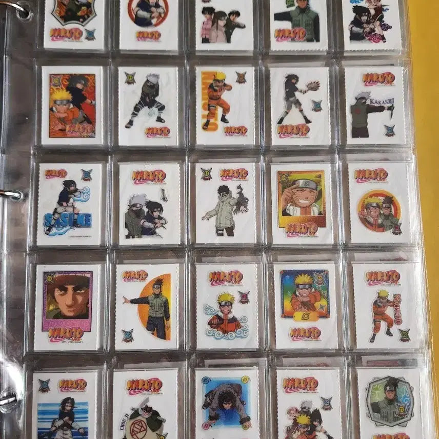 [BUNJANG] Naruto 142 Types Sealing Sticker / 나루토 띠부씰 142종 판매