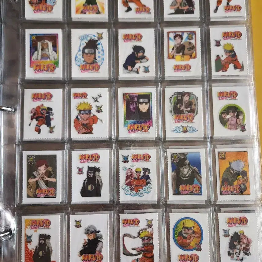 [BUNJANG] Naruto 142 Types Sealing Sticker / 나루토 띠부씰 142종 판매