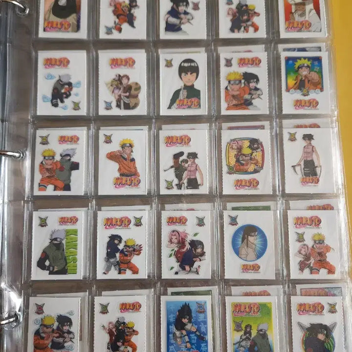 [BUNJANG] Naruto 142 Types Sealing Sticker / 나루토 띠부씰 142종 판매