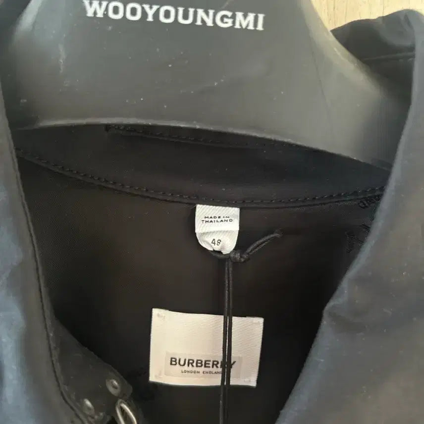 [BUNJANG] Burberry Black Trench Coat / 버버리 블랙 트렌치 코트 새상품