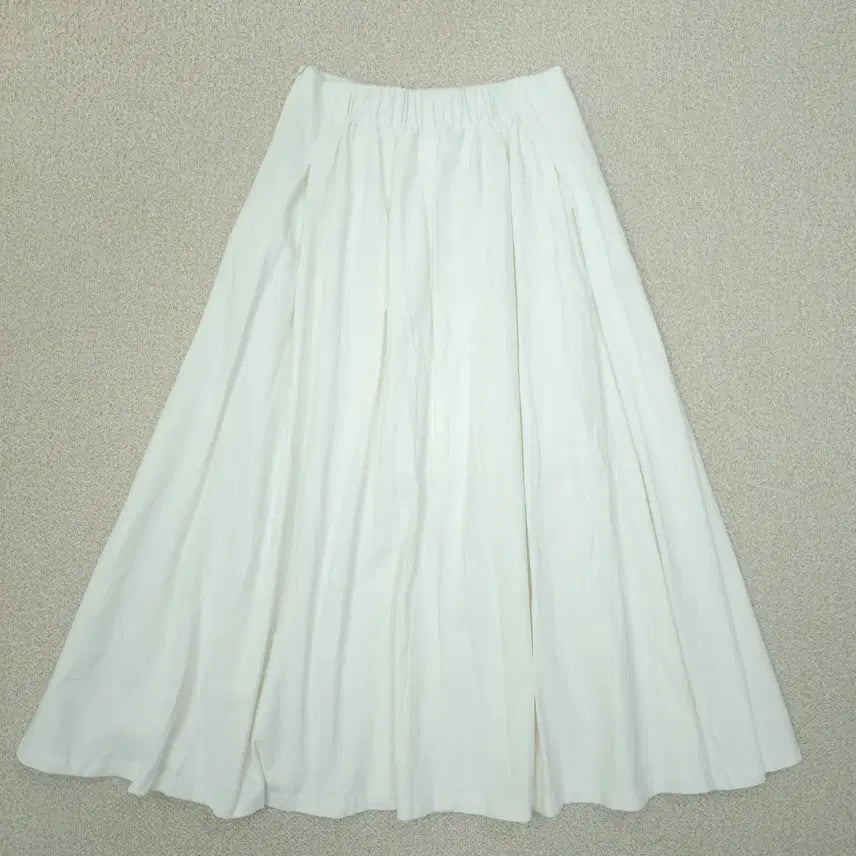 [SOLD OUT] (F)bongbly 여성 뒷밴딩 플레어 코튼 스커트 W2938