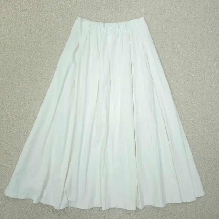 [SOLD OUT] (F)bongbly 여성 뒷밴딩 플레어 코튼 스커트 W2938
