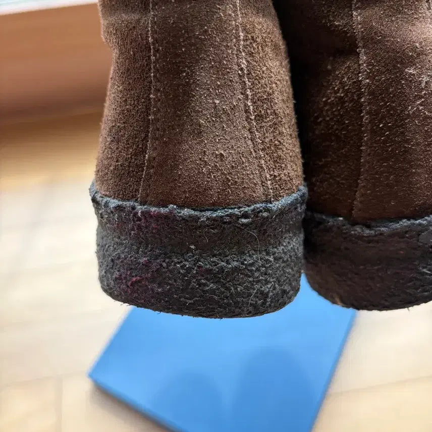 [BUNJANG] Sanders Steve McQueen Hi-Top Chukka Boots Chocolate Suede / 스티브 맥퀸의 슈즈, 샌더스(Sanders) 하이탑 처카 부츠 초콜릿 스