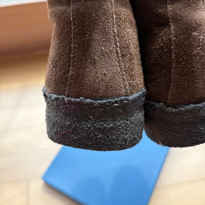 [BUNJANG] Sanders Steve McQueen Hi-Top Chukka Boots Chocolate Suede / 스티브 맥퀸의 슈즈, 샌더스(Sanders) 하이탑 처카 부츠 초콜릿 스